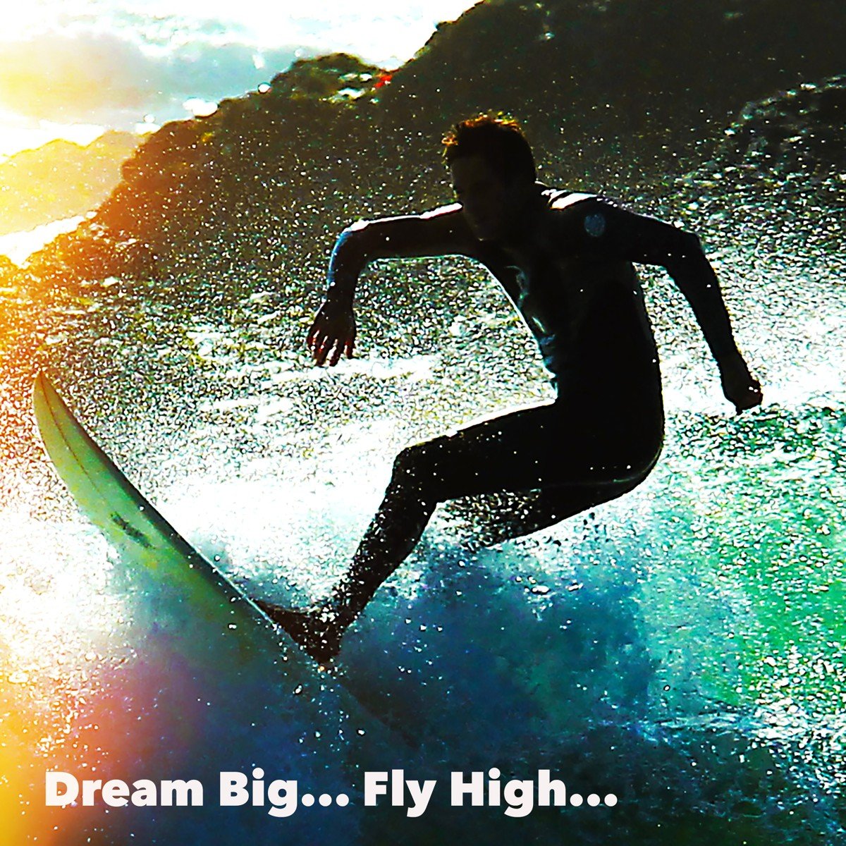 Surfing sweet waves in golden California's heavenly spot. Such a beautiful and wondrous moment to be hold. Someone surfing free, riding a great wave, and being fully present to live that dream moment, such a wonderful way to elevate our energy and spirit.