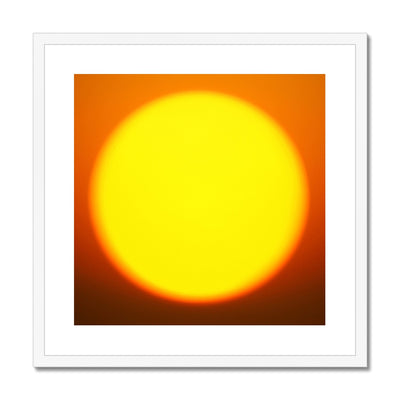 Golden Sun Framed & Mounted Print | Feel Good Images