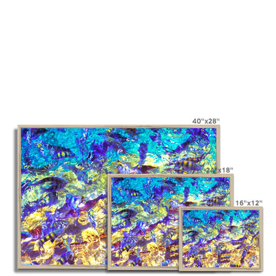 La Natural Piscina - San Andres Colombia Framed Print | Feel Good Images