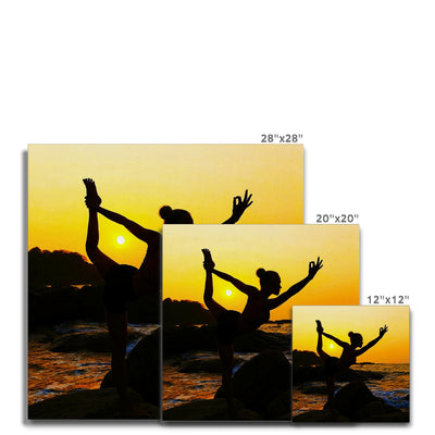 Yoga Dancer Canvas | Feel Good Images