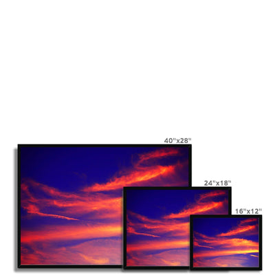Electric Magical Sky Framed Print | Feel Good Images