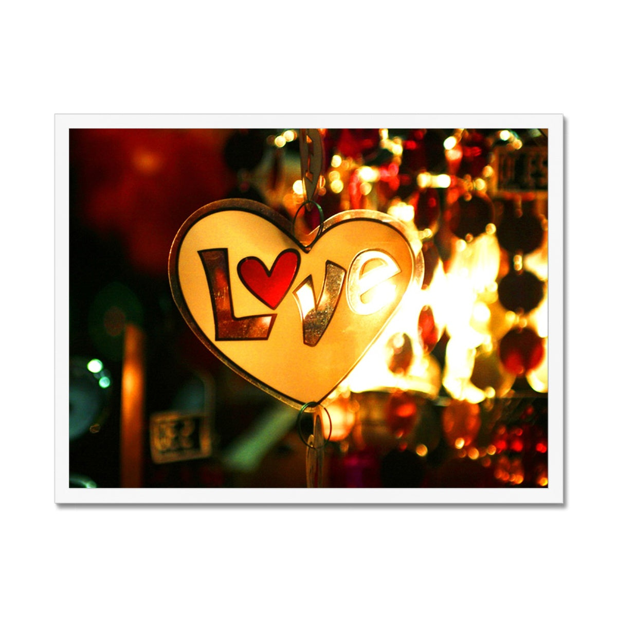 Love Vibes Framed Print