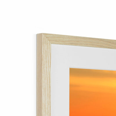 Golden Sea Vibes Framed & Mounted Print | Feel Good Images