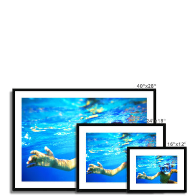 Bedouin Aqua Girl - The Red Sea - Egypt Framed & Mounted Print | Feel Good Images