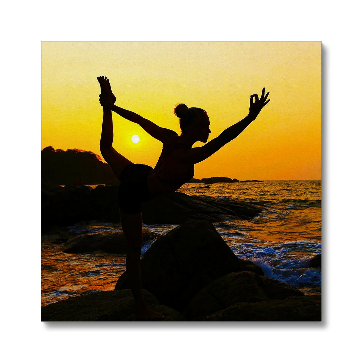 Yoga Dancer Canvas