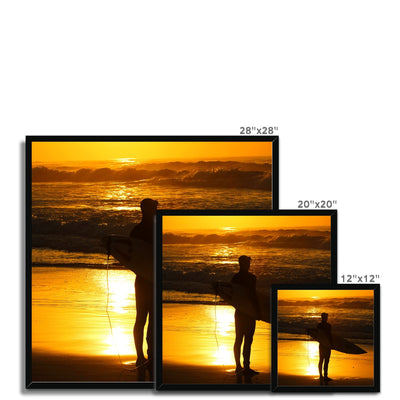 Golden Days - Golden Days - Surf Vision - Framed Print | Feel Good Images