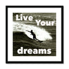 Awesome Surfer ~ Framed & Mounted Print | Feel Good Images