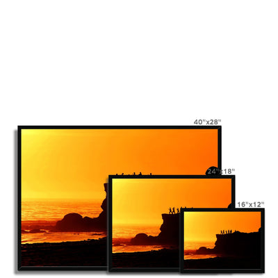 Tai Chi Sunset - California Framed Print | Feel Good Images