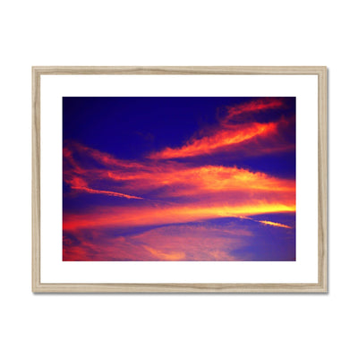 Electric Magical Sky Framed & Mounted Print | Feel Good Images