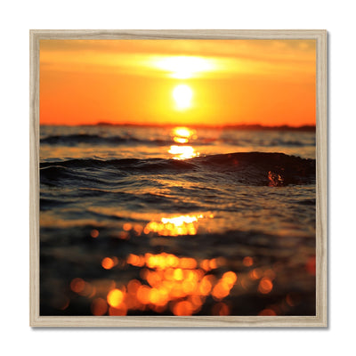Golden Sea Vibes - Framed Print | Feel Good Images