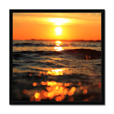 Golden Sea Vibes - Framed Print | Feel Good Images