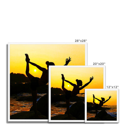Yoga Dancer - Framed Print | Feel Good Images