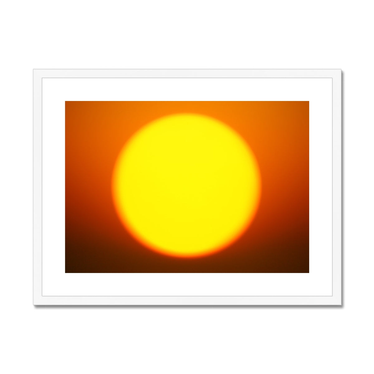 Golden Sun Dreams - Landscape Framed & Mounted Print
