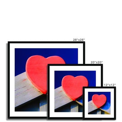 Beach Love Framed & Mounted Print | Feel Good Images