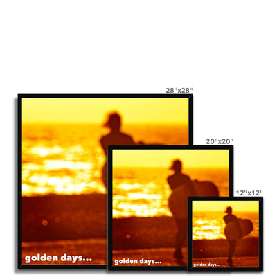 Golden Days - Framed Print | Feel Good Images