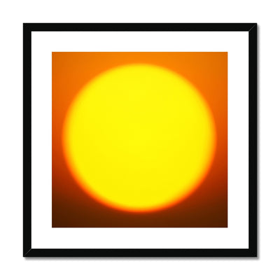 Golden Sun Framed & Mounted Print | Feel Good Images