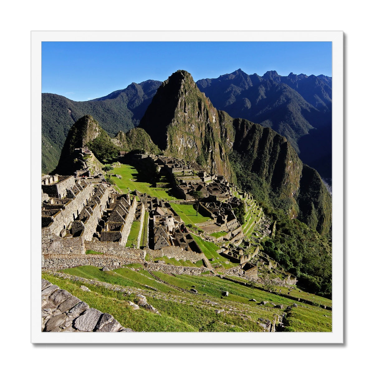 Machu Picchu Framed Print