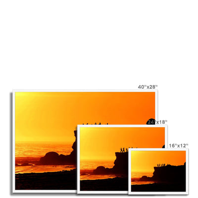 Tai Chi Sunset - California Framed Print | Feel Good Images