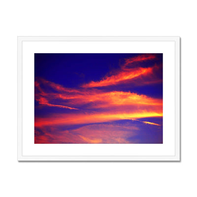 Electric Magical Sky Framed & Mounted Print | Feel Good Images