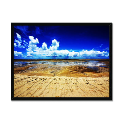 Bahia Electric Aqua Blue - Brasil Framed Print | Feel Good Images
