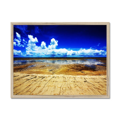 Bahia Electric Aqua Blue - Brasil Framed Print | Feel Good Images