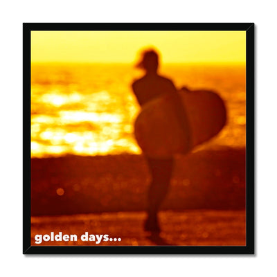 Golden Days - Framed Print | Feel Good Images