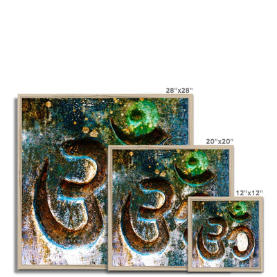 OM Framed Print | Feel Good Images