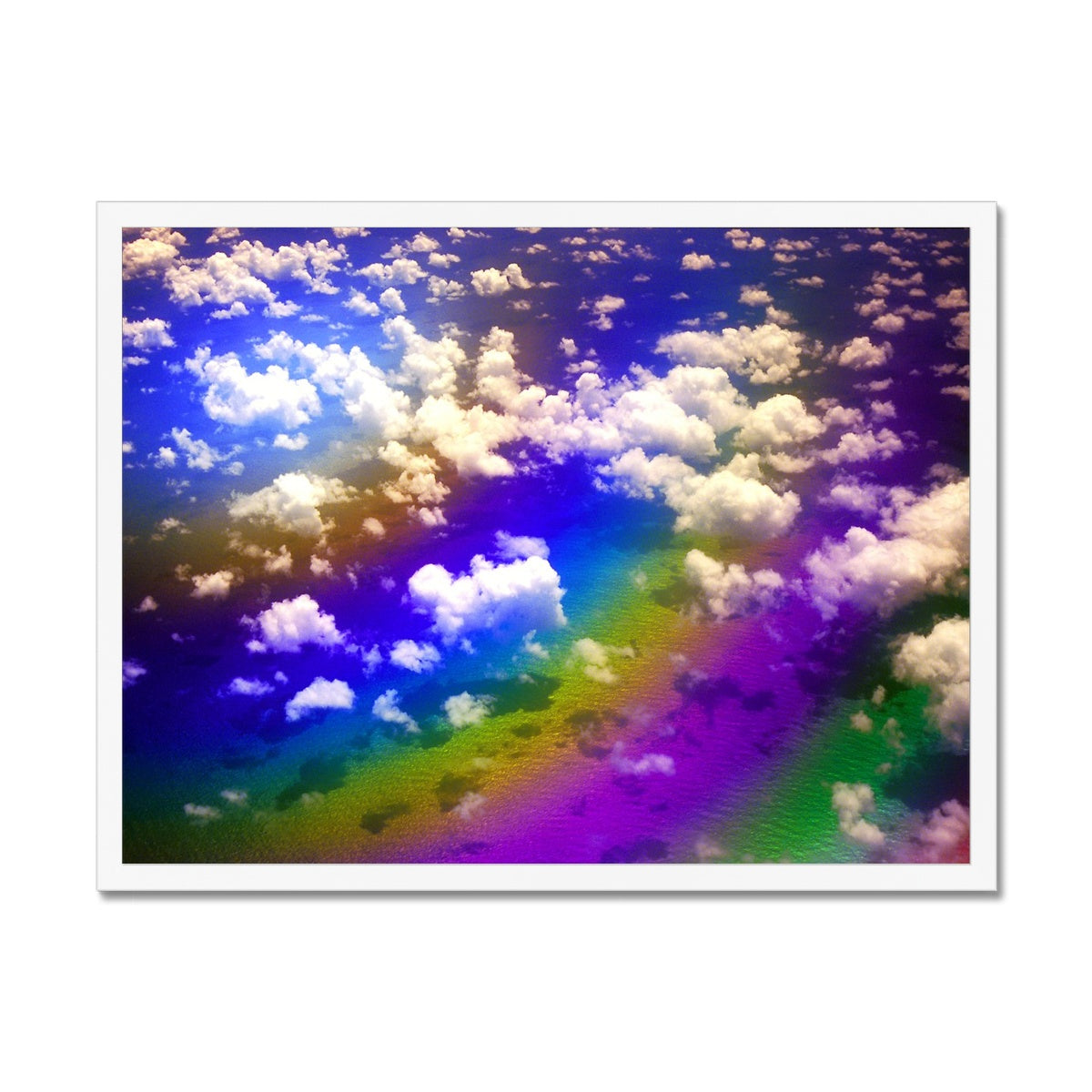 Rainbow Magic - Flying To Venezuela  Framed Print