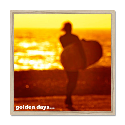 Golden Days - Framed Print | Feel Good Images