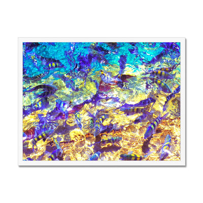 La Natural Piscina - San Andres Colombia Framed Print | Feel Good Images