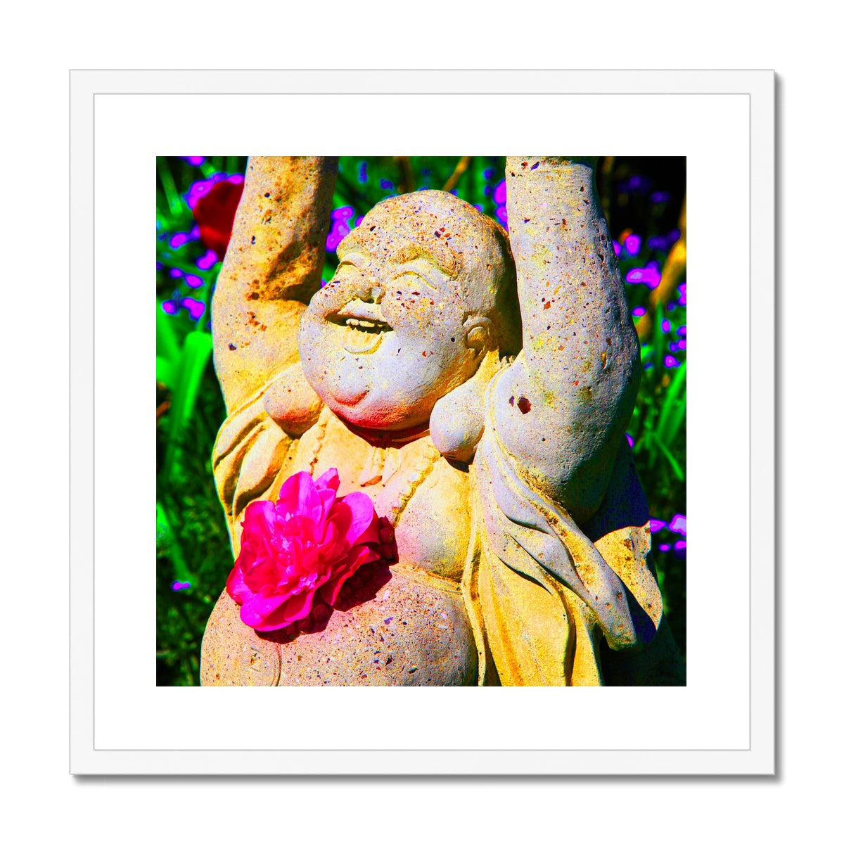 Buddha Joy Framed & Mounted Print