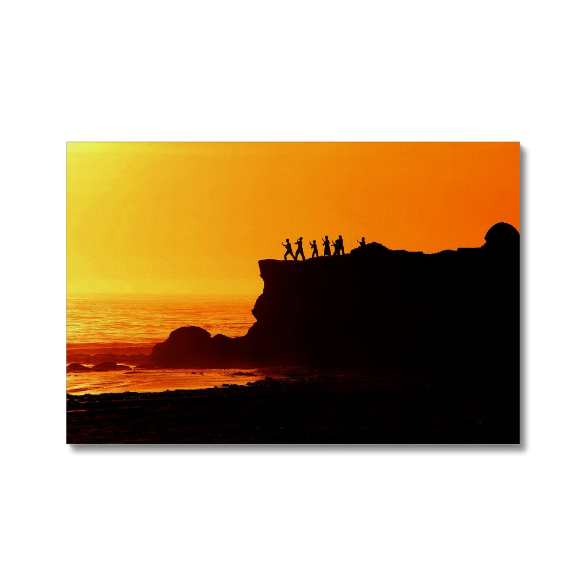 Tai Chi Sunset - California Canvas
