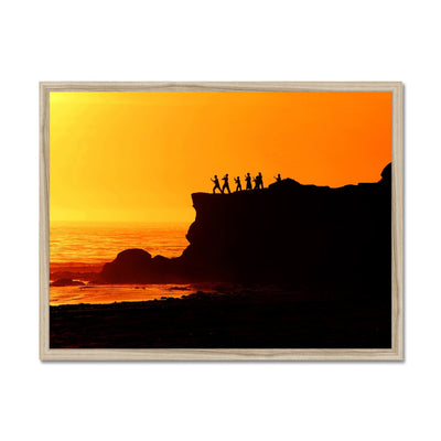 Tai Chi Sunset - California Framed Print | Feel Good Images
