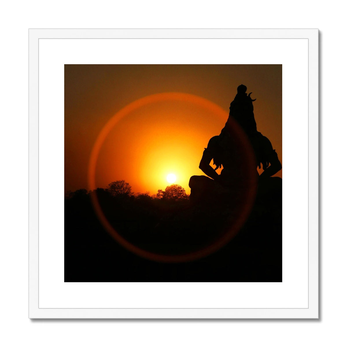 Shiva Framed & Mounted Print