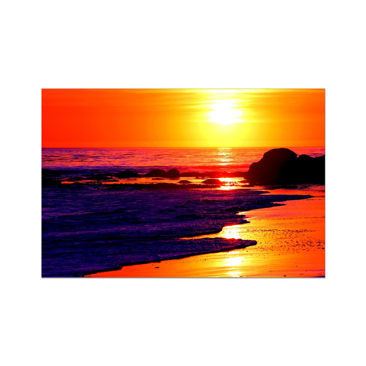 Sunset Dreams - California Photo Art Print