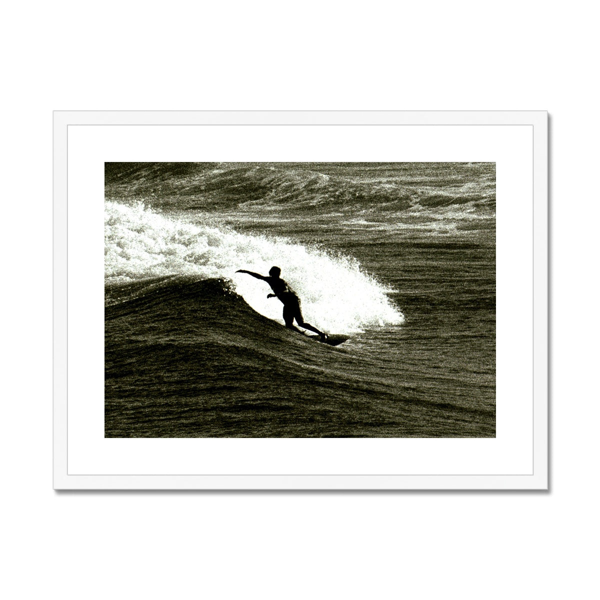 Awesome Surfer - Australia Framed & Mounted Print