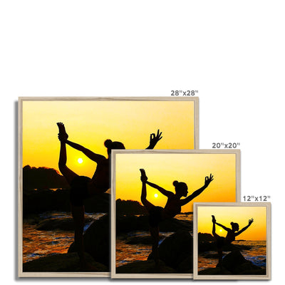 Yoga Dancer - Framed Print | Feel Good Images