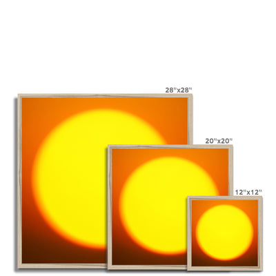 Golden Sun - Framed Print | Feel Good Images