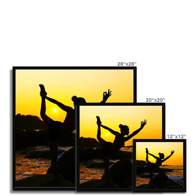 Yoga Dancer - Framed Print | Feel Good Images