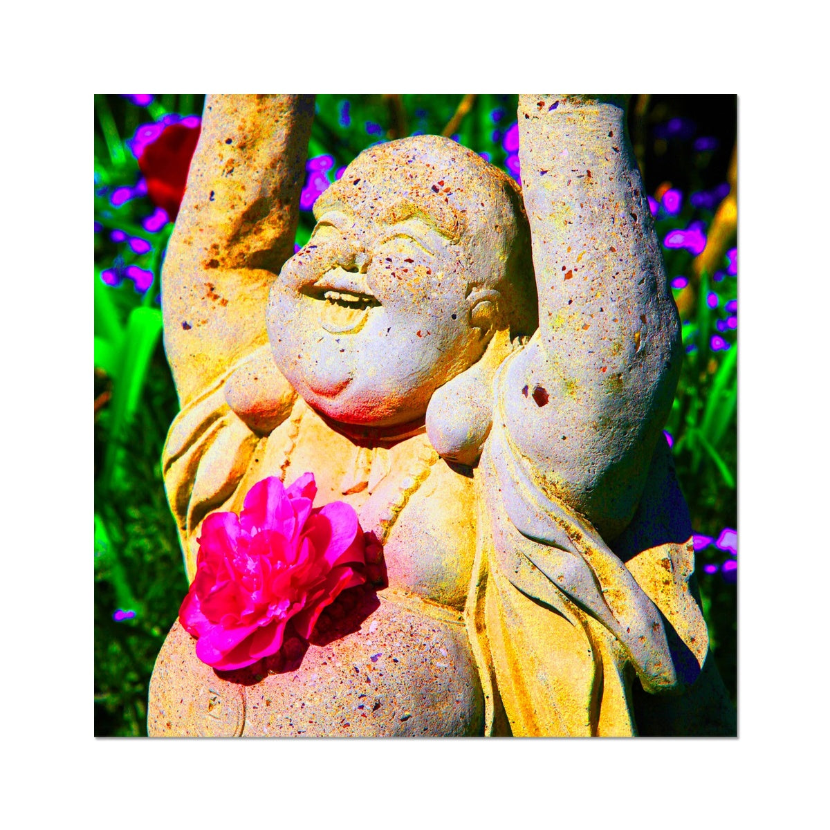Buddha Joy Photo Art Print
