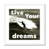 Awesome Surfer ~ Framed & Mounted Print | Feel Good Images
