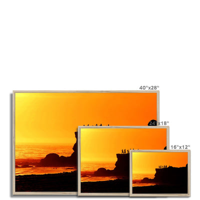 Tai Chi Sunset - California Framed Print | Feel Good Images