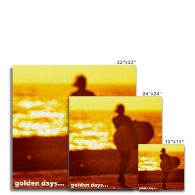 Golden Days Canvas | Feel Good Images