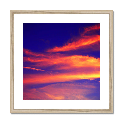 Electric Magical Sky Framed & Mounted Print | Feel Good Images