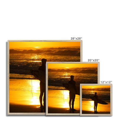 Golden Days - Golden Days - Surf Vision - Framed Print | Feel Good Images