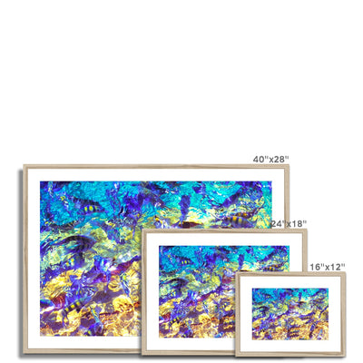 La Natural Piscina - San Andres Colombia - Framed & Mounted Print | Feel Good Images