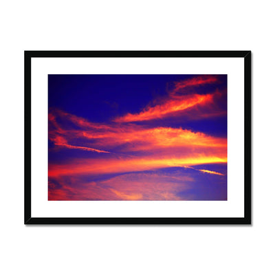 Electric Magical Sky Framed & Mounted Print | Feel Good Images