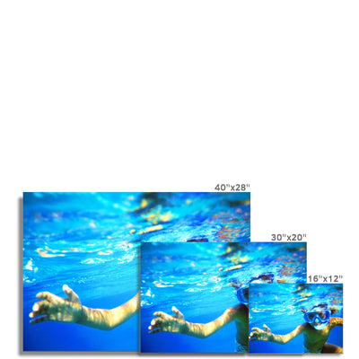 Bedouin Aqua Girl - The Red Sea - Egypt - Photo Art Print | Feel Good Images