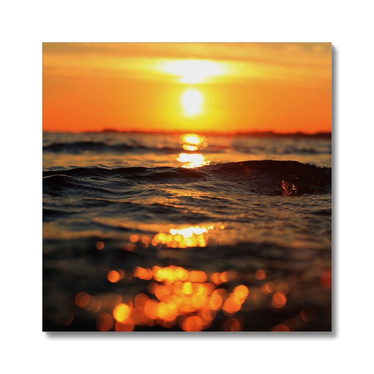 Golden Sea Vibes - Canvas