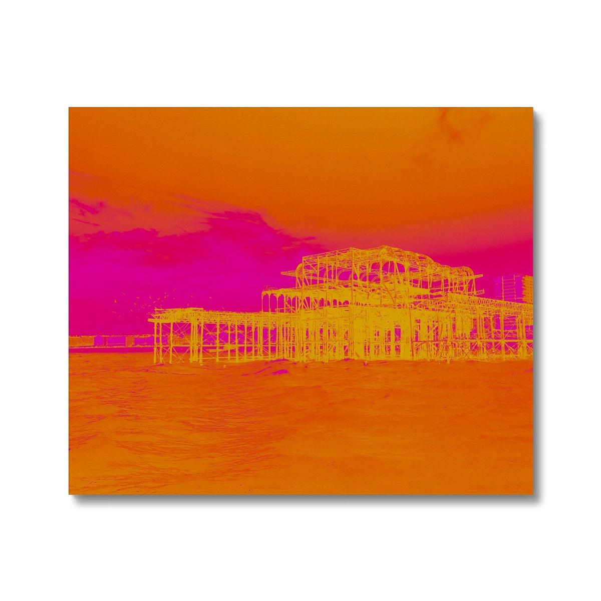 Sunset Ripple Canvas